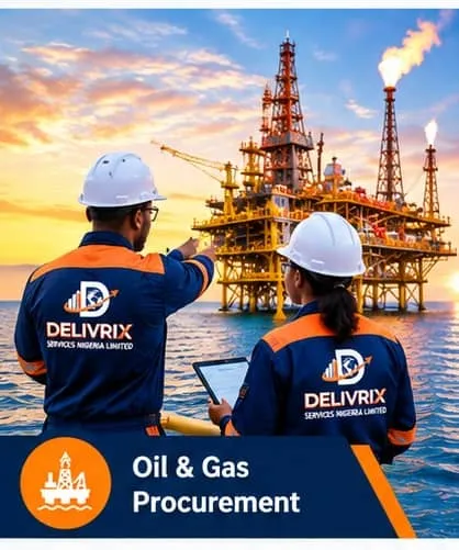 Oil and Gas procurement: offshore platform with Delivrix procurement team